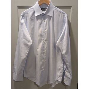 Saks Fifth Avenue Men's Patterned‎ Dress Shirt Size 16L